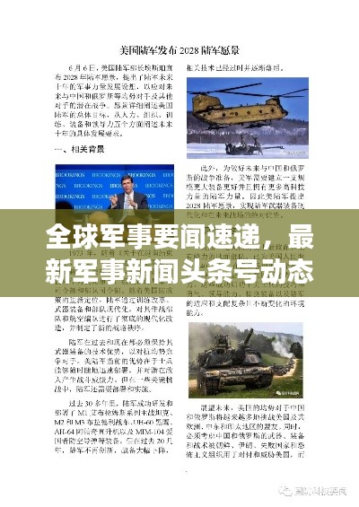 全球軍事要聞速遞，最新軍事新聞頭條號動態(tài)更新